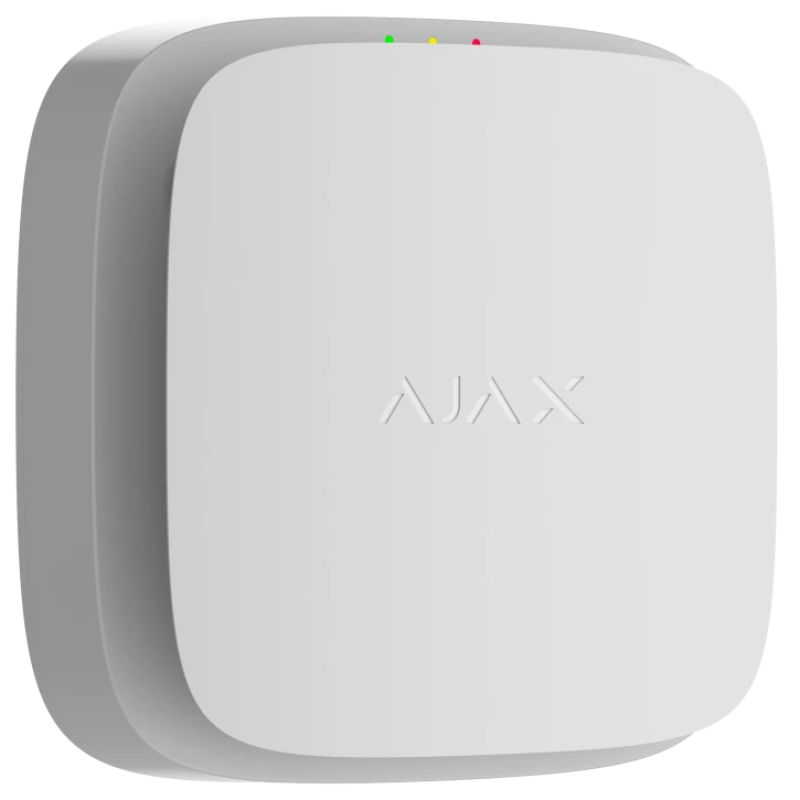 Бездротовий адресний пожежний сповіщувач димовий Ajax EN54 FireProtect (Smoke) Jeweller White