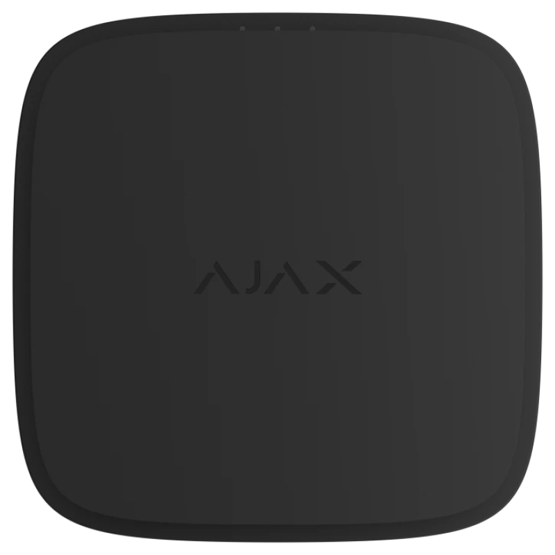 Бездротовий адресний пожежний сповіщувач тепловий Ajax EN54 FireProtect (Heat) Jeweller Black