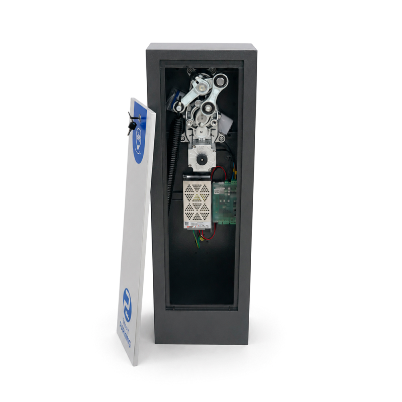 Шлагбаум BRAZZERS BR-115, AC220/60W, довжина стріли 3,7-6м, 355х245х1035 мм, 39кг