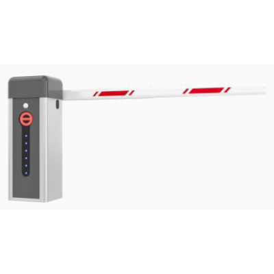 Шлагбаум BRAZZERS BR-102С, AC220, Мотор DC24/100W, довжина стріли 3,7-6м, вбудована радіо-дистанція 430,5MHz, 2 пульти, 344х283х1020 мм 50кг