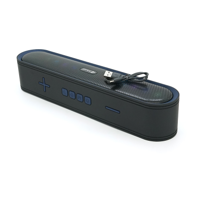 Колонка Kisonli LED-915 Bluetooth 5.0, 2х5W, 1200mAh, USB/TF/BT/FM/AUX, DC: 5V/1A, Blue, BOX, Q30