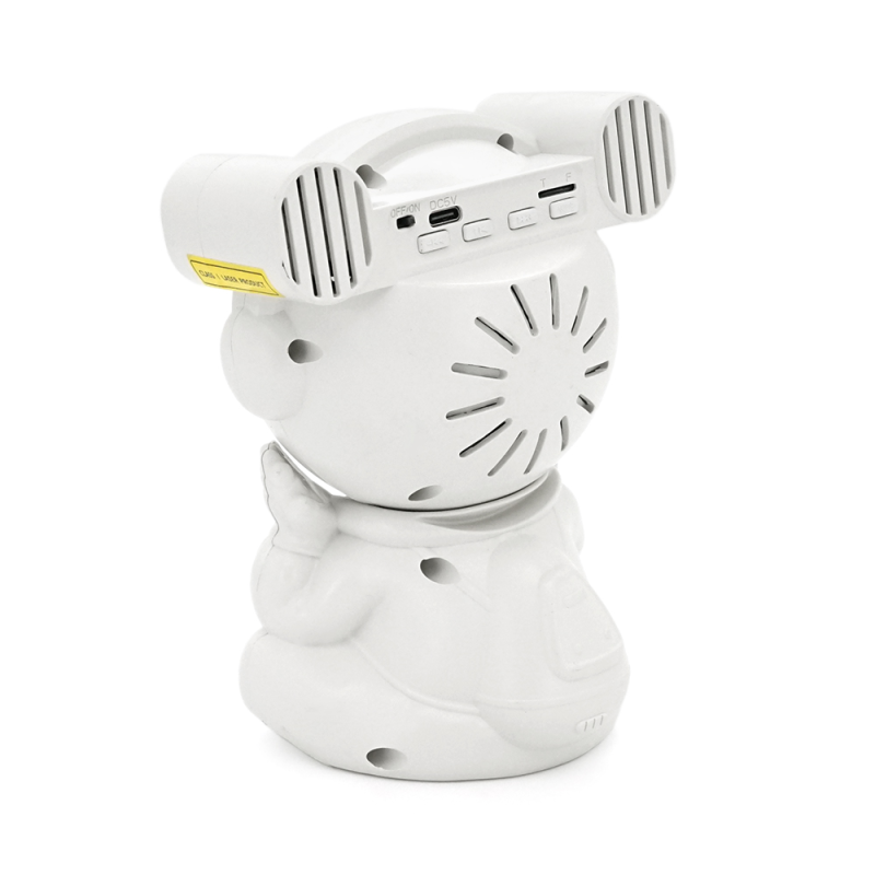 Ночник-проектор YT730 Астронавт+ Bluetooth колонка, пульт, кабель USB, White, Box