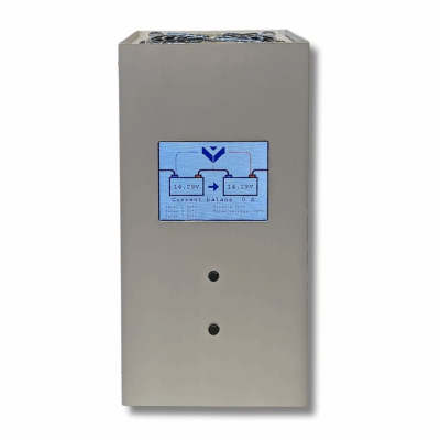 Балансир для LifePo4 та свинцевих акумуляторних батарей Voler Balance, 24V, 40A, мікропроцесорний для підключення двох АКБ 12V до мережі 24V