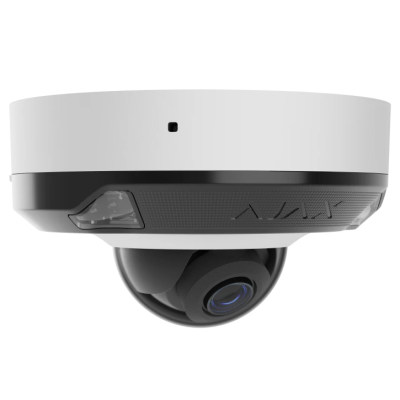 8 Mp IP охоронна відеокамера з гібридним підсвічуванням Ajax DomeCam Mini HL (8 Mp/4 mm) White1