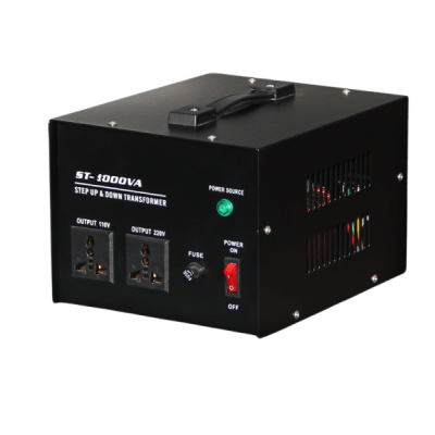 Перетворювач напруги трансформаторний універсальний ST-1000VA Input 220 V/Output 110V, Input 220 V/Output 110V+