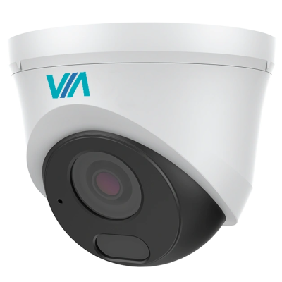 2МП IP купольна вулична відеокамера зі звуком та SD карткою VIA SECURITY VS-D22AS (2.8мм)