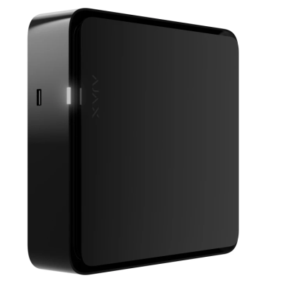 Мережевий відеореєстратор Ajax NVR HAC (16ch) black, HDMI, роздільна здатність до 4К, підтримка ONVIF/RTSP, декодування H.265/H.264, ємність до 16Тб
