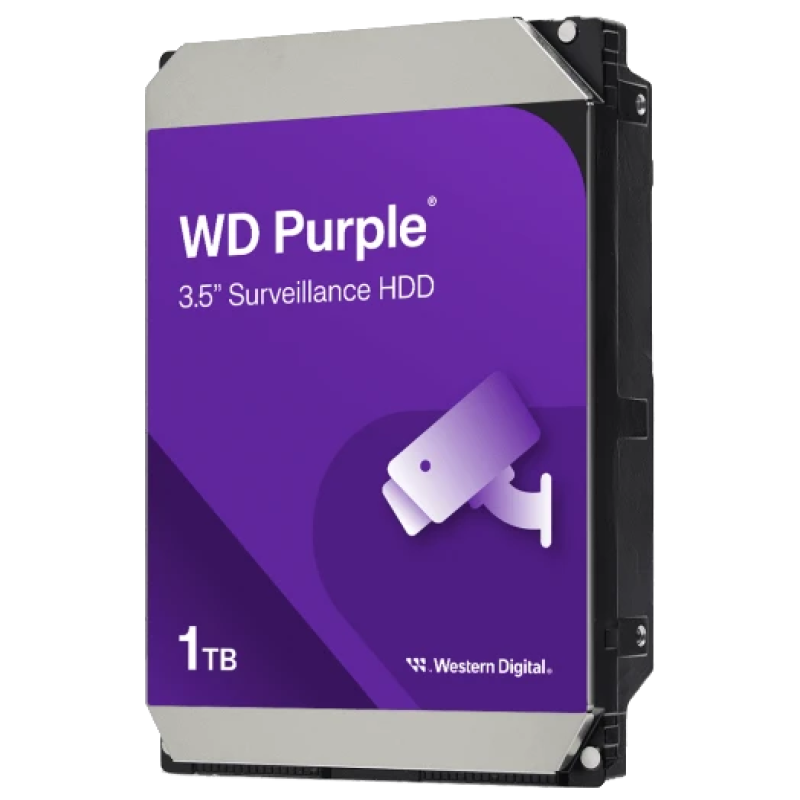 Жорсткий диск 3.5" WD10PURU-64, 1 ТБ, 5400 об, 100x25x145 мм