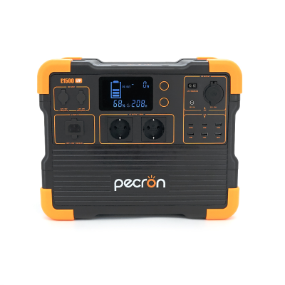 Power station Pecron E1500LFP APP Control, 1536/2200Wh LiFePO4, MPPT VOC 32-95 В, DC12V-5A, XT60-12V-30A, 2хAC 220, 4xUSB-18W, 2хUSB-C(100W), wireless 15W, charge 120min, 377×237×305mm, 18.2kg Power station Pecron E1500LFP APP Control, 1536/2200Wh LiFePO4, MPPT VOC 32-95 В, DC12V-5A, XT60-12V-30A, 2хAC 220, 4xUSB-18W, 2хUSB-C(100W), wireless 15W, charge 120min, 377×237×305mm, 18.2kg