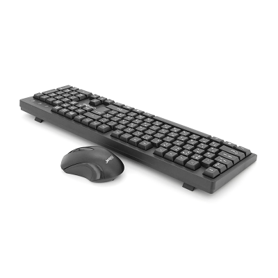 Бездротовий комплект KB+Mouse JEDEL WS736, 2.4GHZ, (Eng /Укр/ Pyc), Box Бездротовий комплект KB+Mouse JEDEL WS736, 2.4GHZ, (Eng /Укр/ Pyc), Box