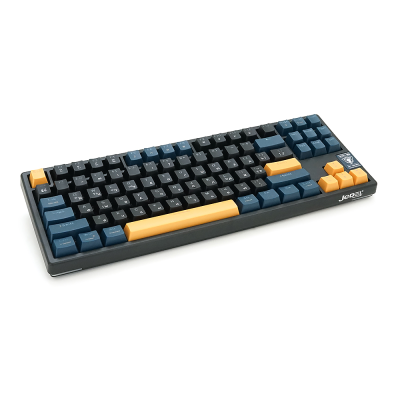 Клавіатура механічна USB JEDEL WKL-102, довжина кабелю 170см , RGB підсвічування, (Eng/Укр/Рус), (385х160х50 мм), Black/Blue, 88к, Q10 Клавіатура механічна USB JEDEL WKL-102, довжина кабелю 170см , RGB підсвічування, (Eng/Укр/Рус), (385х160х50 мм), Black/Blue, 88к, Q10