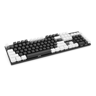 Комплект провідний KB+Mouse XSTRIKE X-1011, USB, RGB підсвічування, (Eng/Укр/Pyc), Black/White, Box Комплект провідний KB+Mouse XSTRIKE X-1011, USB, RGB підсвічування, (Eng/Укр/Pyc), Black/White, Box
