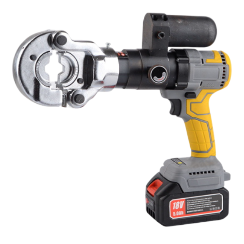 Електричні обтискні кліщі EZ-300, зусилля обтиску 67kN, для діаметру 10-300мм², пресформи10,16,25,35,50,70,95,120,150,185,240,300мм², LiIon 21V,