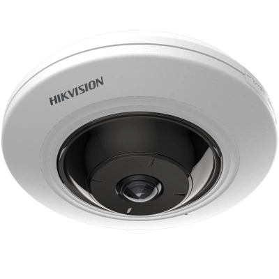 5МП Fisheye відеокамера купольна Hikvision DS-2CD2955G0-ISU (1.05мм)