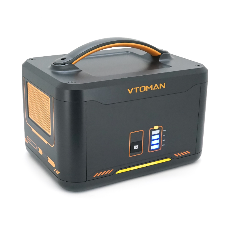 Додаткова батарея VTOMAN Jump 1500X, 1548 Втч, LiFePO4 для підключення до портативних електростанцій Jump1500X/Jump2200, 36х28х27см; 20 кг