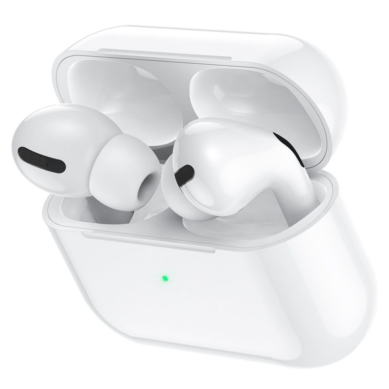 Навушники Bluetooth HOCO EW04 Plus, TWS Bluetooth 5.1, з мікрофоном, вакуумні, White, Кейс
