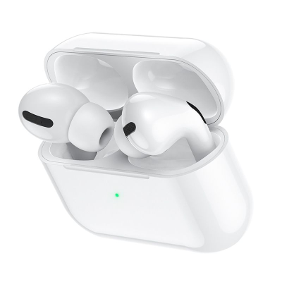 Навушники Bluetooth HOCO EW05 Plus, TWS Bluetooth 5.1, з мікрофоном, вакуумні, White, Кейс