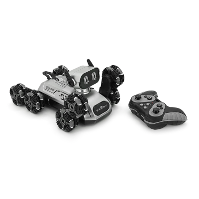 Інтерактивний восьмиколісний робот-собака CX-103-1. Пульт дистанційного керування. Живлення АКБ 3.7V + 2хAA. 125х240х175 мм