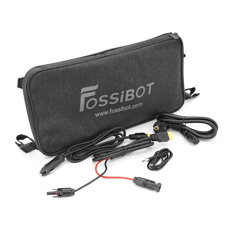 Портативна зарядна станція FOSSiBOT F3600PRO, 3600W/3840Wh LiFePO₄, MPPT до 2000W, XT60-12V/25А, 2xDC5521-12V-3A, CarPort-12V-10A, 3xAC230V, 2xUSB-A-15W, 4xUSB-C-100W, Wi-Fi, Bluetooth, заряджання 1,5 год, 609×321×475 мм, 42 кг
