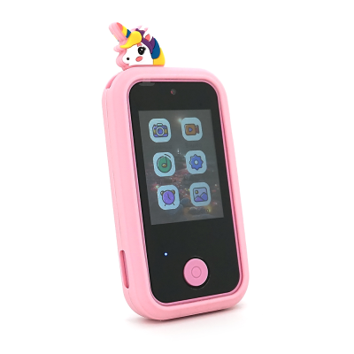 Дитячий фотоапарат H01 Рожевий єдиноріг, 2 камери, MP3-плеєр, вбудовані ігри, сенсорний екран IPS 2,4-дюйма, Type-C, Pink, BOX