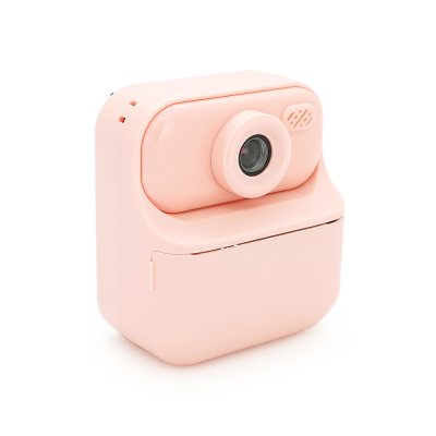 Дитячий фотоапарат S1 з функцією миттєвого термодруку, 2 камери, екран IPS 2,4-дюйми, Type-C, Pink, BOX