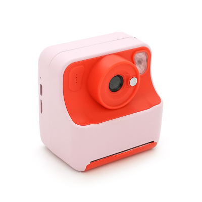 Дитячий фотоапарат Y708 з функцією миттєвого термодруку, екран IPS 2.4-дюйми, Type-C, Pink, BOX
