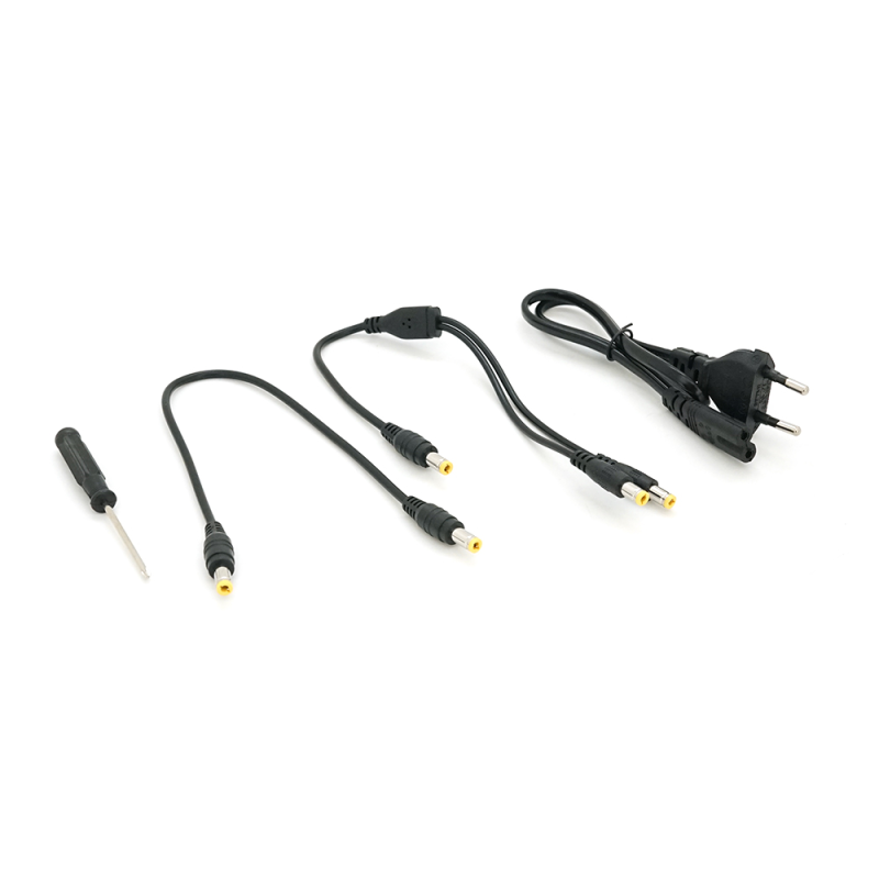 ДБЖ UPS-18W DC1018P YT45103 для роутерів/комутаторів/PON/POE-430, 5//9/12V, 1A, 10000MAh(знімні 4*2500MAh), Black, BOX