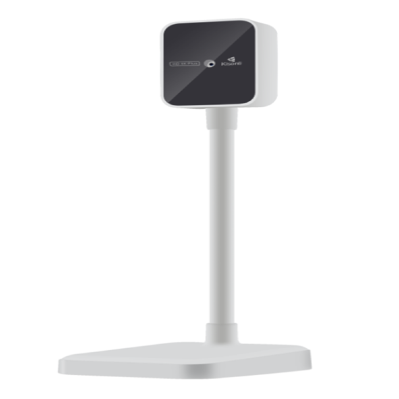 Вебкамера із мікрофоном Kisonli D1, 2K 30fps, пласт. корпус, White, BOX