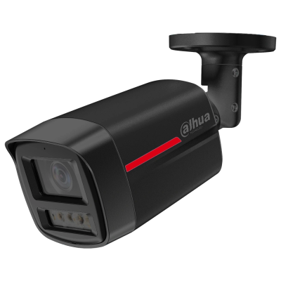 8 МП WizColor Dahua відеокамера з мікрофоном чорного кольору DH-IPC-HFW2849TL-S-PRO-BE (2.8мм)