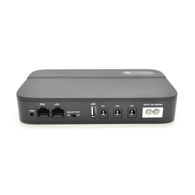 ДБЖ UPS-18W DC1018P YT45391 для роутерів/комутаторів/PON/POE-430, 5//9/12V, 1A, 10400MAh(4*2600MAh), Black, BOX ДБЖ UPS-18W DC1018P YT45391 для роутерів/комутаторів/PON/POE-430, 5//9/12V, 1A, 10400MAh(4*2600MAh), Black, BOX