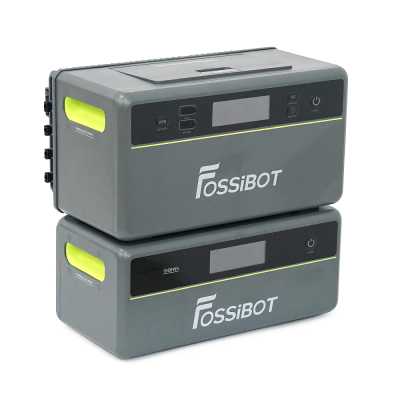 All-in-One Solar station FOSSiBOT FBP1200W+Battery, APP Control, WiFi, 3916Wh LiFePO4 6000Cycles, MPPT 2000W max, 3хAC 220, 1xUSB-15W, 1хUSB-C(100W), Fast charge 90min, Bluetooth, Heating, IP65, -20-55°C, 476×308×504mm, 41kg