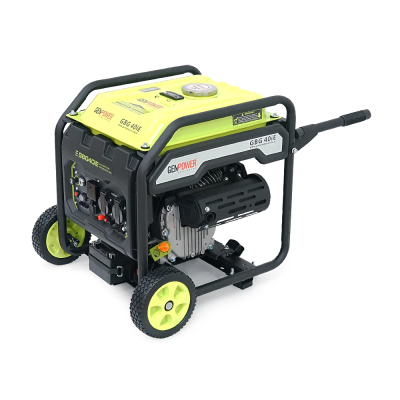 Генератор інверторний БЕНЗИНОВИЙ GENPOWER GBG 40IE 3.2kW (4kVA), однофазний, 230V, 50Hz, DC12V. об'єм 10.0л. витрата 0,374 Lt/kWtt, стартер (без АКБ), 530 * 440 * 540mm.31kg.