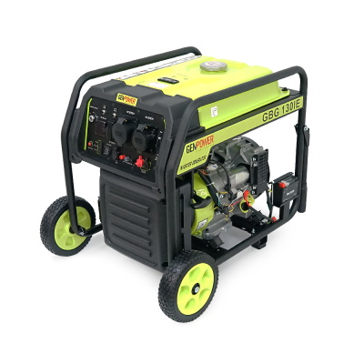 Генератор інверторний БЕНЗИНОВИЙ GENPOWER GBG 130IE 10.4kW (13kVA), однофазний, 230V, 50Hz, DC12V. об'єм 33л. витрата 0,374Lt/kWt.стартер (без АКБ), 710*540*64mm. 74kg.