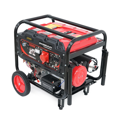 Генератор бензиновий COVAX EPH12500E2-lll-ATS, 8.0kW, 220V-380V, 50Hz, DC12V, 18HP, Electric Starter, tank 25L, 705x560x570mm, 86kg