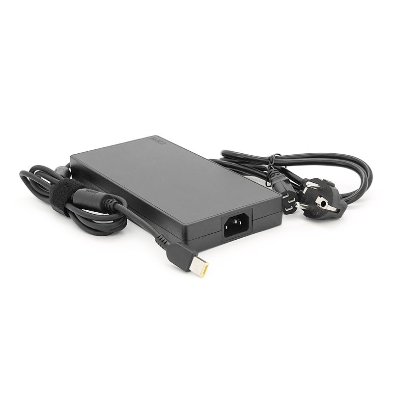 Блок живлення MERLION для ноутбука LENOVO 20V 11,5A (230 Вт) штекер FOR YOGA, довжина 0,9м