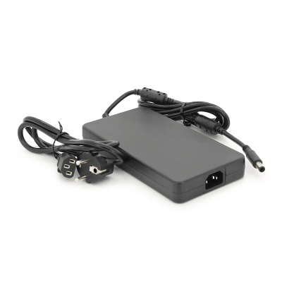 Блок живлення MERLION для ноутбука DELL 19.5V 12.3А (240 Вт) штекер 7.4*5.0 мм, довжина 0,9м + кабель живлення