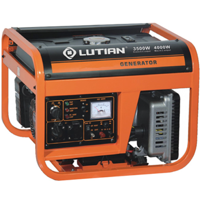 Генератор инверторный БЕНЗИНОВЫЙ LUTIAN LT4500EI, 4,5KVA (3.5kW), однофазный, мотор LT170-F1 4-тактний, 1-циліндровий OHV, 220V, 50Hz, обьем 15л, электростартер, 580x570x450 мм, 45кг