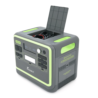 Портативная зарядная станция FOSSiBOT F2400, 2200W/2048Wh LiFePO₄, MPPT 500W max, XT60-12V/25А, 2xDC5521-12V-3A, CarPort-12V-10A, 2xAC230V, 2xUSB-A-18W, 4xUSB-C-100W, Wi-Fi, Bluetooth, charge 2 h,386*840*321 мм. 22кг Портативная зарядная станция FOSSiBOT F2400, 2200W/2048Wh LiFePO₄, MPPT 500W max, XT60-12V/25А, 2xDC5521-12V-3A, CarPort-12V-10A, 2xAC230V, 2xUSB-A-18W, 4xUSB-C-100W, Wi-Fi, Bluetooth, charge 2 h,386*840*321 мм. 22кг