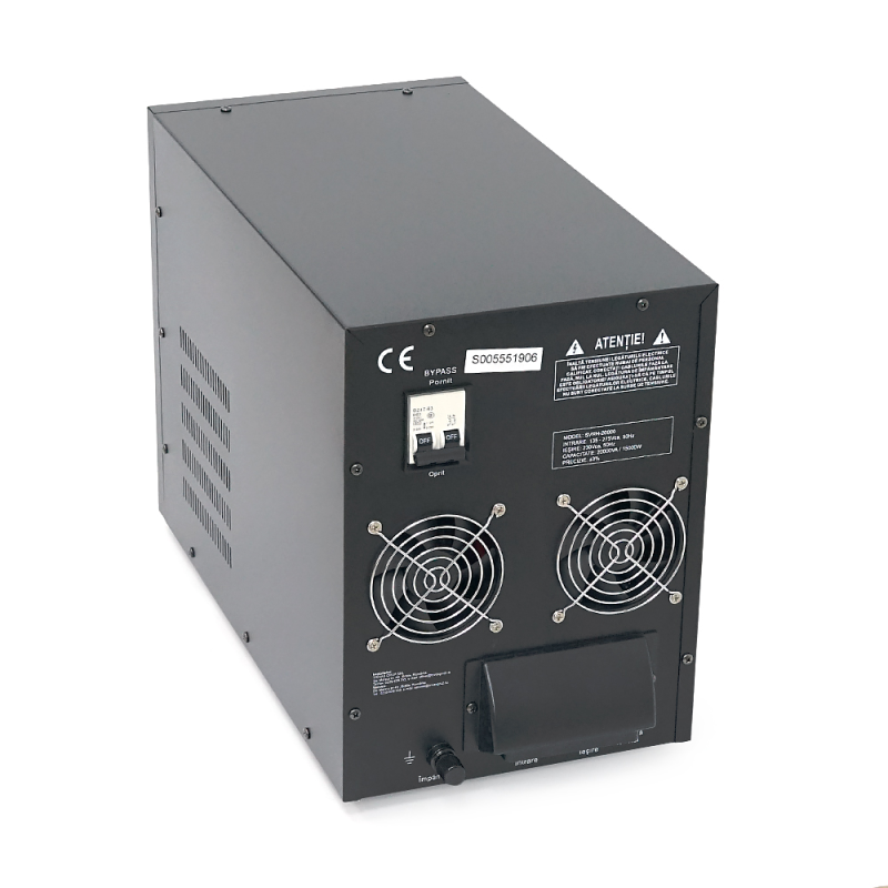 Стабилизатор напряжения Conter HIBRID 20000 VA-V2/15000W однофазный, сервопривод, напольного монтажа, LED дисплей, диапазон130-260V, AC230±3%, клемная колодка, 220x335x230mm, 19.1kg