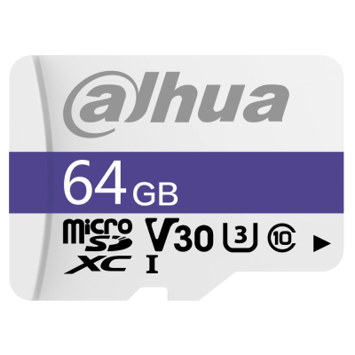 Карта пам'яті Dahua MicroSD 64 ГБ DHI-TF-C100/64GB