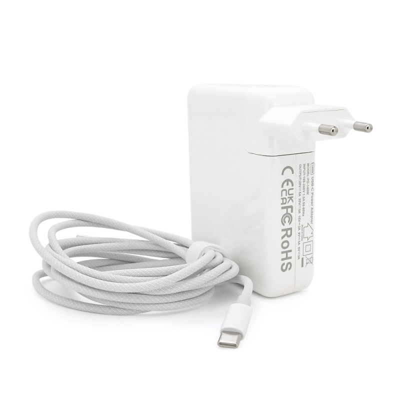 Блок живлення MERLION для ноутбука Apple MacBook USB-C 28V 5A (140 Вт)