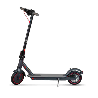 Електричний самокат XO KM02 (літій-іонний акумулятор 36V 10.4 Ah 350Wh), колеса 8.5" (швидкість 30км/дистанція 35км). Зарядка 36V/1.5A, 110*42*115см, Grey