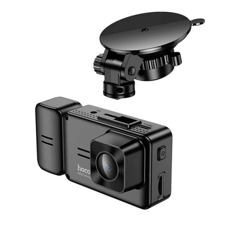 Автомобільний відеореєстратор HOCO DI62, Black, Box
