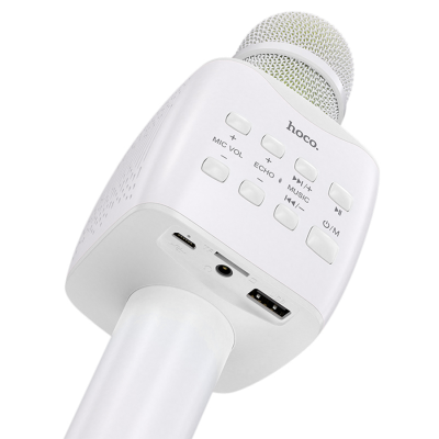 Мікрофон бездротовий HOCO BK5, White, BOX