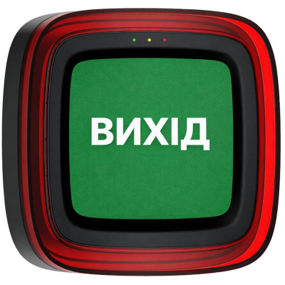 Бездротовий світлозвуковий адресний пожежний сповіщувач Ajax EN54 FireProtect (Sounder/VAD) ВИХІД Black