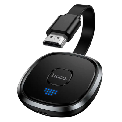 Перехідник адаптер HOCO UA45 HDMI Screen Mirroring Device, 1080P, Black, Box