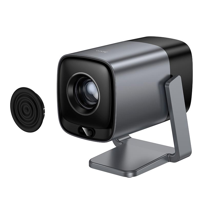Проектор Hoco DT7, Android, 1080p, 370ANSI, Wi-Fi 2.4+5G, 1/32GB, Black, Box