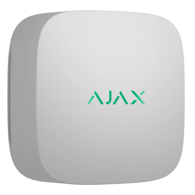 Бездротовий датчик якості повітря (температура та вологість) Ajax LifeQuality Lite White