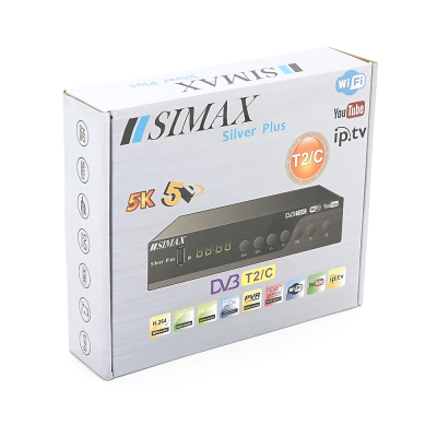 Ресивер Т2 (тюнер) IPTV DVB-T2 SIMAX Silver Plus Ресивер Т2 (тюнер) IPTV DVB-T2 SIMAX Silver Plus
