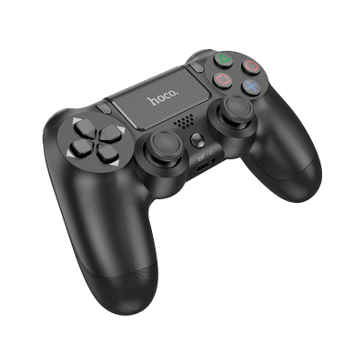 Геймпад бездротовий HOCO DGM01 для PS4 SONY Wireless DUALSHOCK 4 (Black), 3.7V, 600mAh, Box Геймпад бездротовий HOCO DGM01 для PS4 SONY Wireless DUALSHOCK 4 (Black), 3.7V, 600mAh, Box